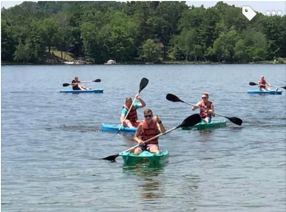 Family Fun, Water And Kayaks