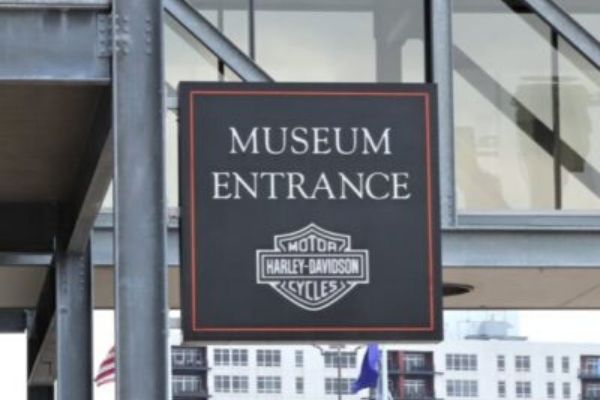 Harley Museum entrance