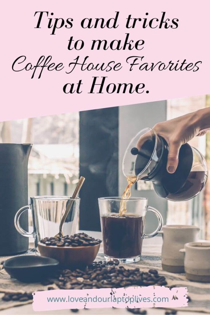 coffee shop drinks at home