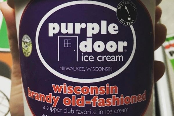 Historic third Ward purple door ice cream