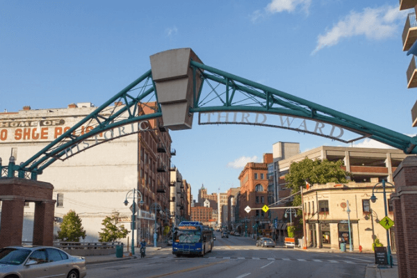 Historic Third Ward entrance