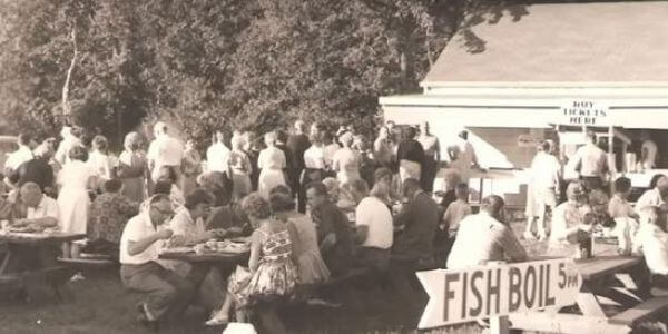 Early Wisconsin Fish Boil