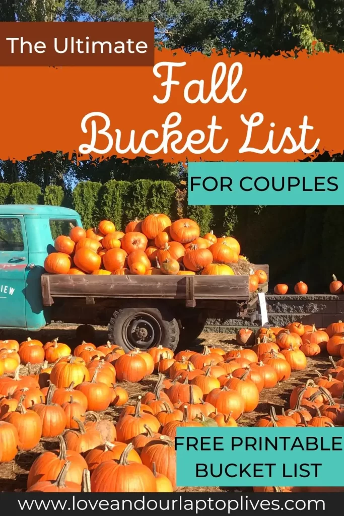 The ultimate romantic fall bucket list for couples