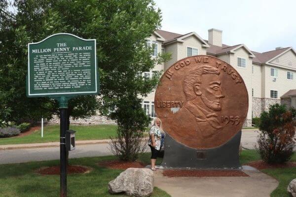 World's largest penny