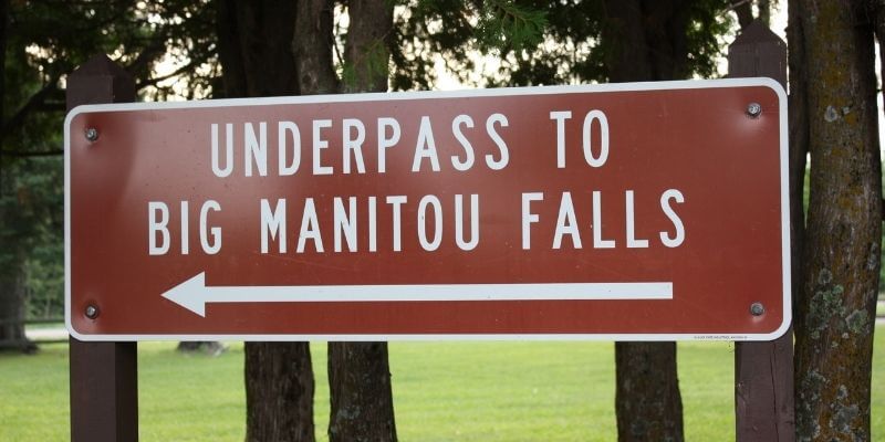 Underpass to Big Manitou Falls