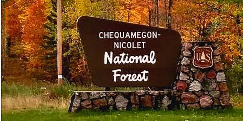 National Forest sign