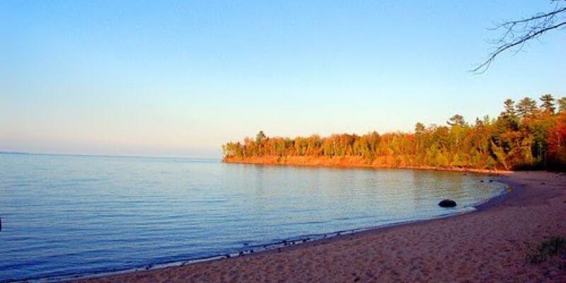 Big Bay Beach on of the best beaches in wisconsin