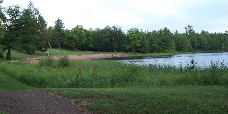 Pattison State Park, Best beach in Wisconsin