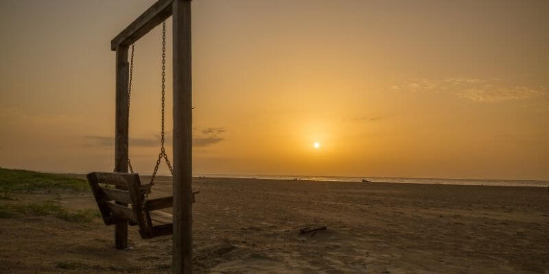 Beach Sunset on Tybee Island