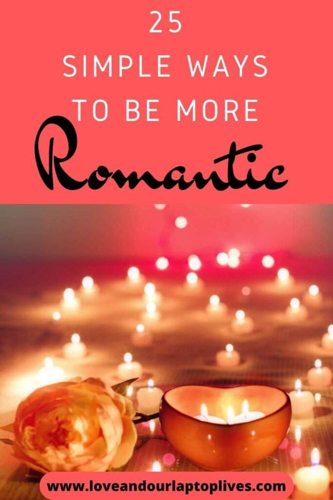 25 façons d'être plus romantique