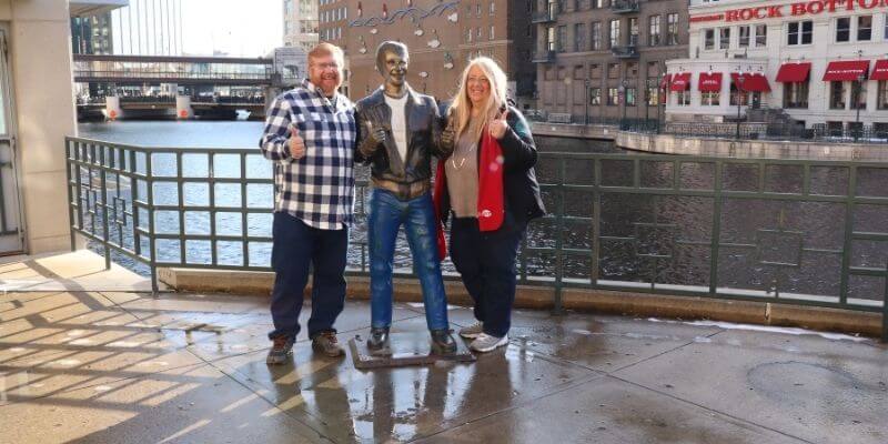 Milwaukee, Gary, Michelle and the Fonz