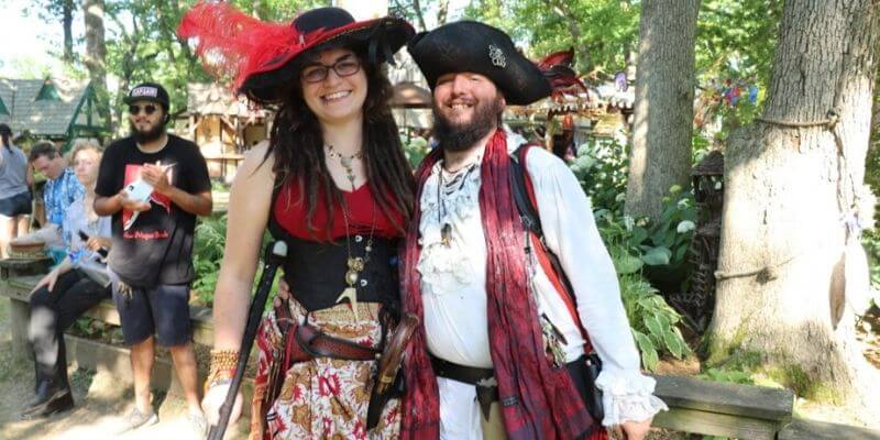 Renaissance faire pirates