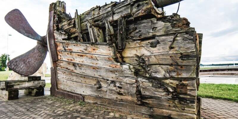 shipwreck in door county