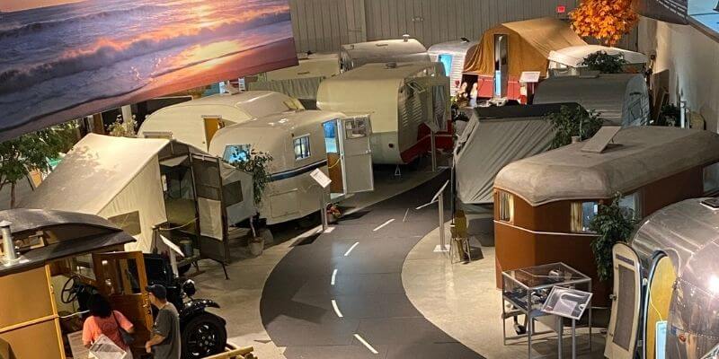 Road through the RV Hall Of Fame