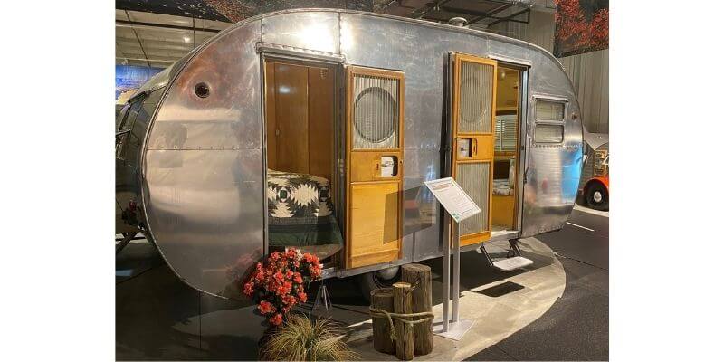 Yellowstone camper at the RV Hall of Fame Museum 