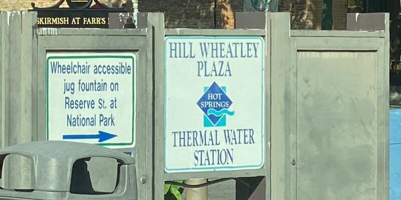 Thermal water station