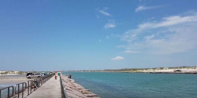 South Packery Jetty Beach