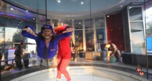Gary flying at iFly