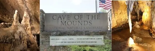 Visiting Cave of the Mounds as a couple