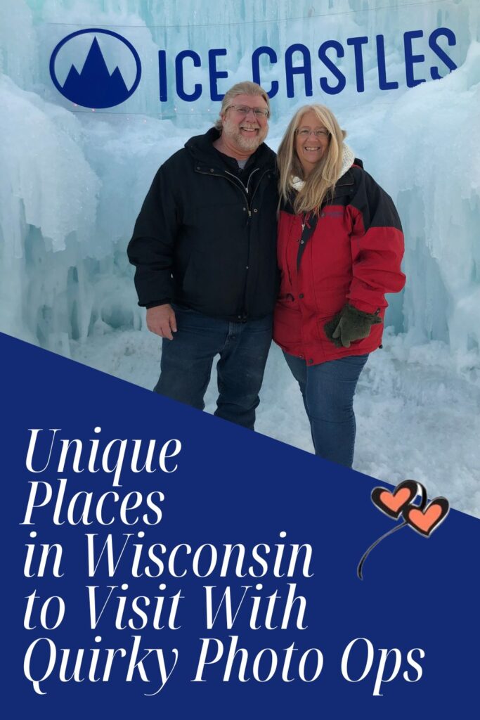 Gary and Michelle at Ice Castles