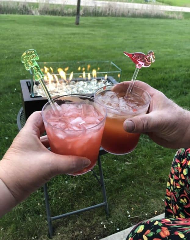 romantic backyard date ideas drinks