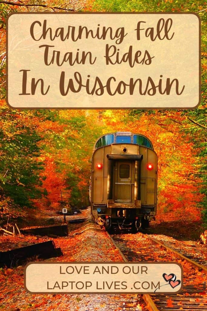 Charming fall train rides in Wisconsin