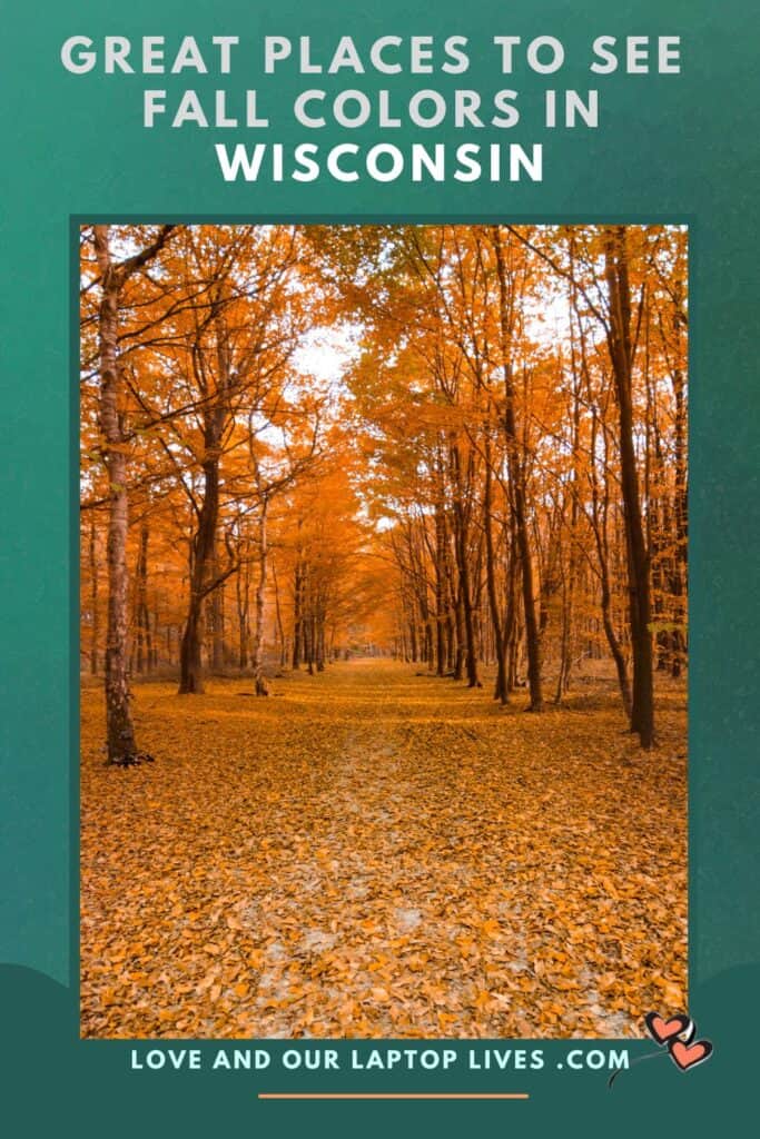 Great places to see fall colors walking path