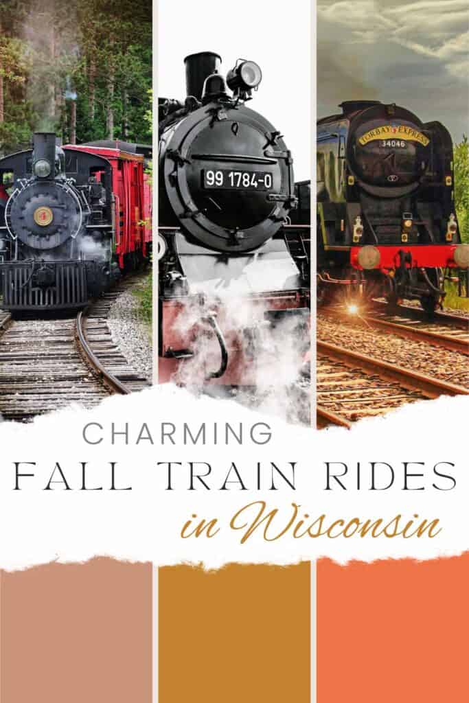 Charming Fall Train Rides in Wisconsin