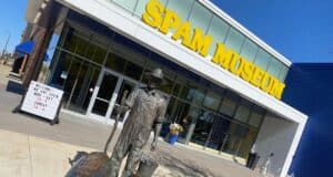 Entrance to the SPAM Museum Austin MN