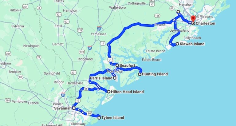 A Romantic Savannah To Charleston Road Trip Itinerary 2024 - Love And ...